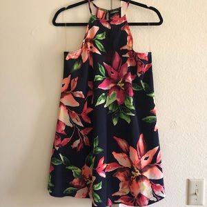 Floral mini dress